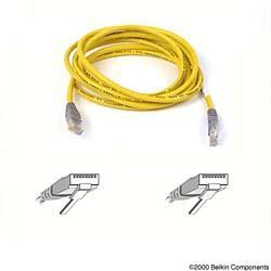 Cat5e x-over cable rj45m/rj45m 3 yellow