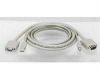 Eaton tripp lite series usb cable kit for kvm switch b006-vu4-r, 10 ft. (3.05 m)