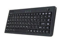 Miniusb keyboard w/optical trackball (bl
