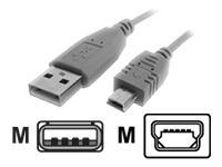 This high quality 10ft usb a to mini b cable provides one (4-pin) usb type a mal