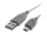 This high quality usb a to mini b cable provides one (4-pin) usb type a male con