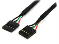 18in usb idc motherboard header cable - this 18in internal usb idc cable feature