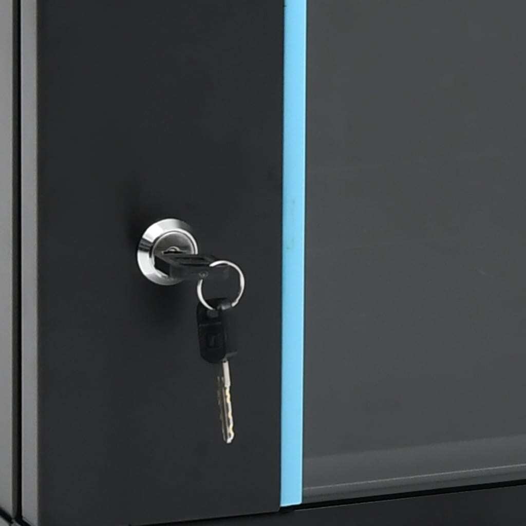 6U Wall Mounted Network Cabinet 19" IP20 23.6"x17.7"x13.8