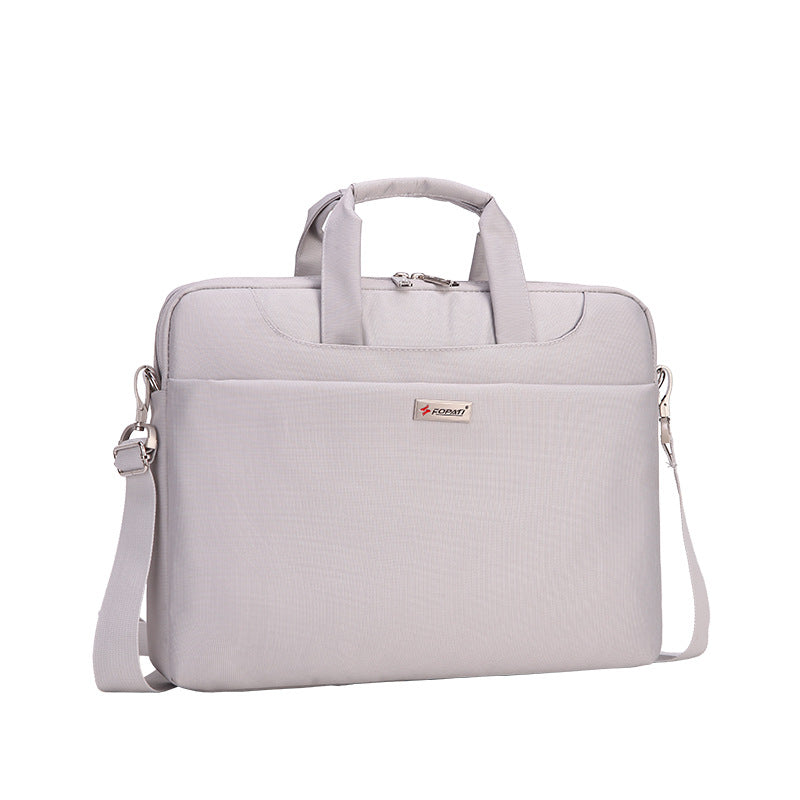 Color: White, Size: 15inch - Classic style liner computer bag
