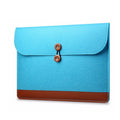 Color: Blue, Size: 15 inch - Felt flat protective cover