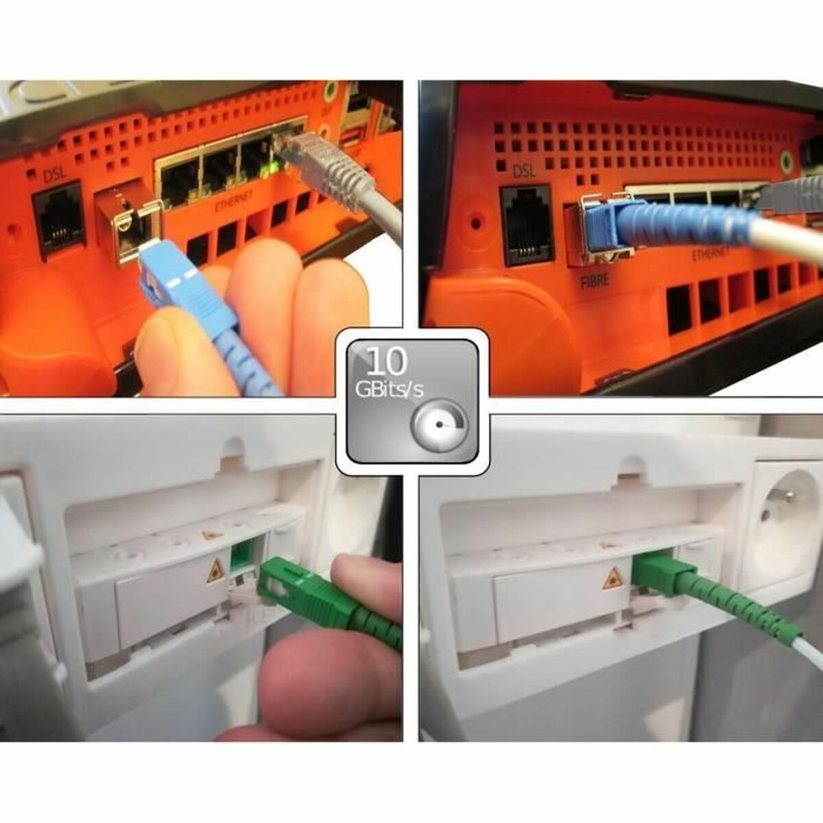 Fibre optic cable Lineaire Freebox 15 m-1