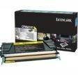 Lexmark c746a4yg yellow return program toner cartridge taa for use in c746,748 e