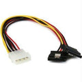 Storage cable - lp4 (4 pin; large drive power) left connector - male left gender