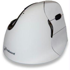 Evoluent verticalmouse 4 right bluetooth - optical - wireless - bluetooth - whit