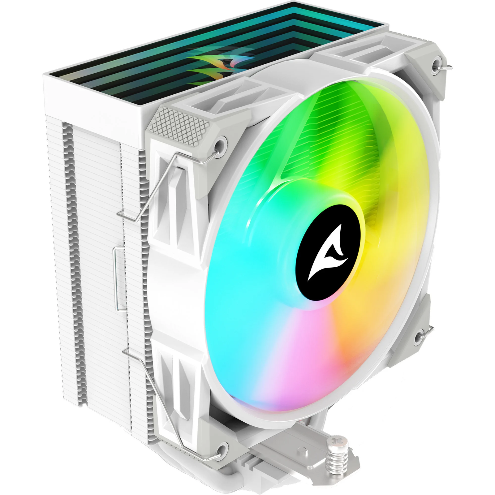 Sharkoon A50 RGB White CPU Hűtő 120mm (4044951042036)-0