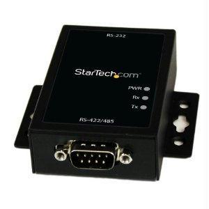 Convert an rs232 data signal to either rs485 or rs422 with this wall-mountable,