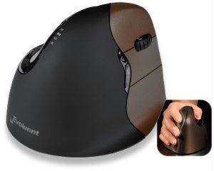evoluent verticalmouse 4 - small - right-handed - wireless - 6 buttons - scroll