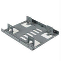 Mount two 2.5in sata ssds/hdds into a single 3.5in drive bay-hard drive mounting