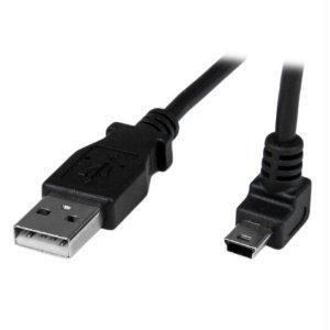 Connect your mini usb devices, with the cable out of the way-1m usb to mini usb