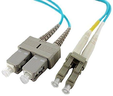Axiom lc/sc om4 fiber cable 9m