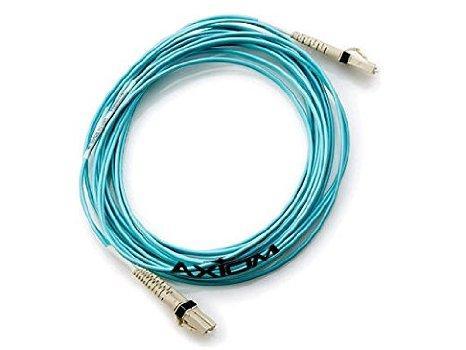 Axiom lc/lc 10g multimode duplex om3 50/125 fiber optic cable 4m