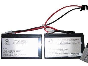 Replacement ups battery for apc rbc-22