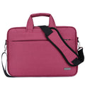 Color: Wine red, Size: 15.6inch - One Shoulder Shockproof and Pressureproof Computer Bag