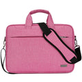 Color: Pink, Size: 15.6inch - One Shoulder Shockproof and Pressureproof Computer Bag