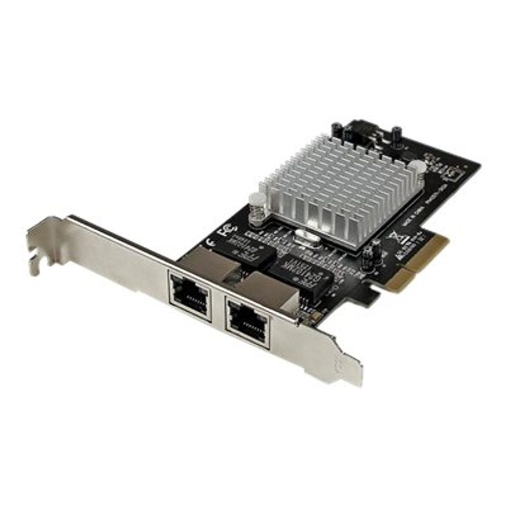 StarTech.com Dual Port PCI Express (PCIe x4) Gigabit Ethernet Server Adapter - 2 Port Network Card - Intel i350 NIC - GbE Network Card (ST2000SPEXI) - network adapter - PCIe 2.1 x4 - Gigabit Ethernet x 2 (ST2000SPEXI)-0