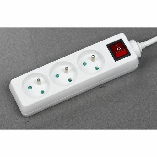 3-socket plugboard with power switch GAO