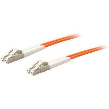 Addon 2m lc to lc orange om1 duplex ofnr (riser-rated) mmf fiber patch cable