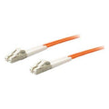 Addon 9m lc to lc orange om1 duplex ofnr (riser-rated) mmf fiber patch cable