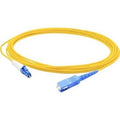 Addon 3m sc to lc yellow os2 simplex ofnr (riser-rated) smf fiber patch cable