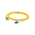 Addon 3m st to lc yellow os2 simplex ofnr (riser-rated) smf fiber patch cable