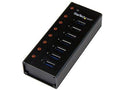 Connect 7 high-performance devices to your computer or mac with this compact and