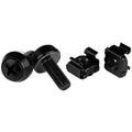 These high-quality m6 x 12mm screws and cage nuts make it easy to mount equipmen