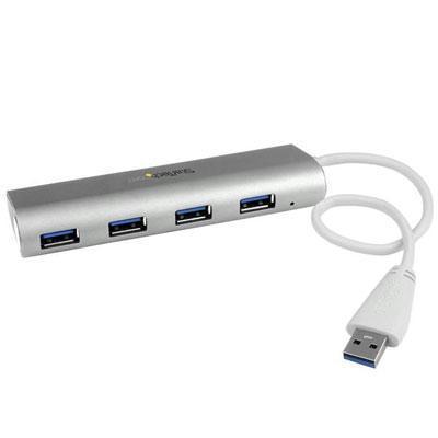 Bus-powered usb 3.2 gen 1 (5gbps) expansion hub - usb to 4x usb-a ports - suppor