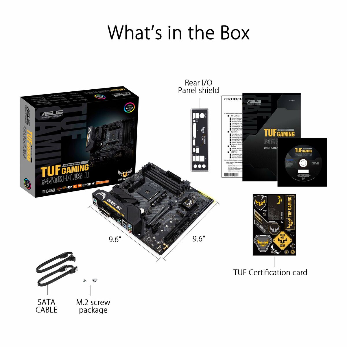 Motherboard Asus TUF Gaming B450M-Plus II AMD B450 AMD AMD AM4-40