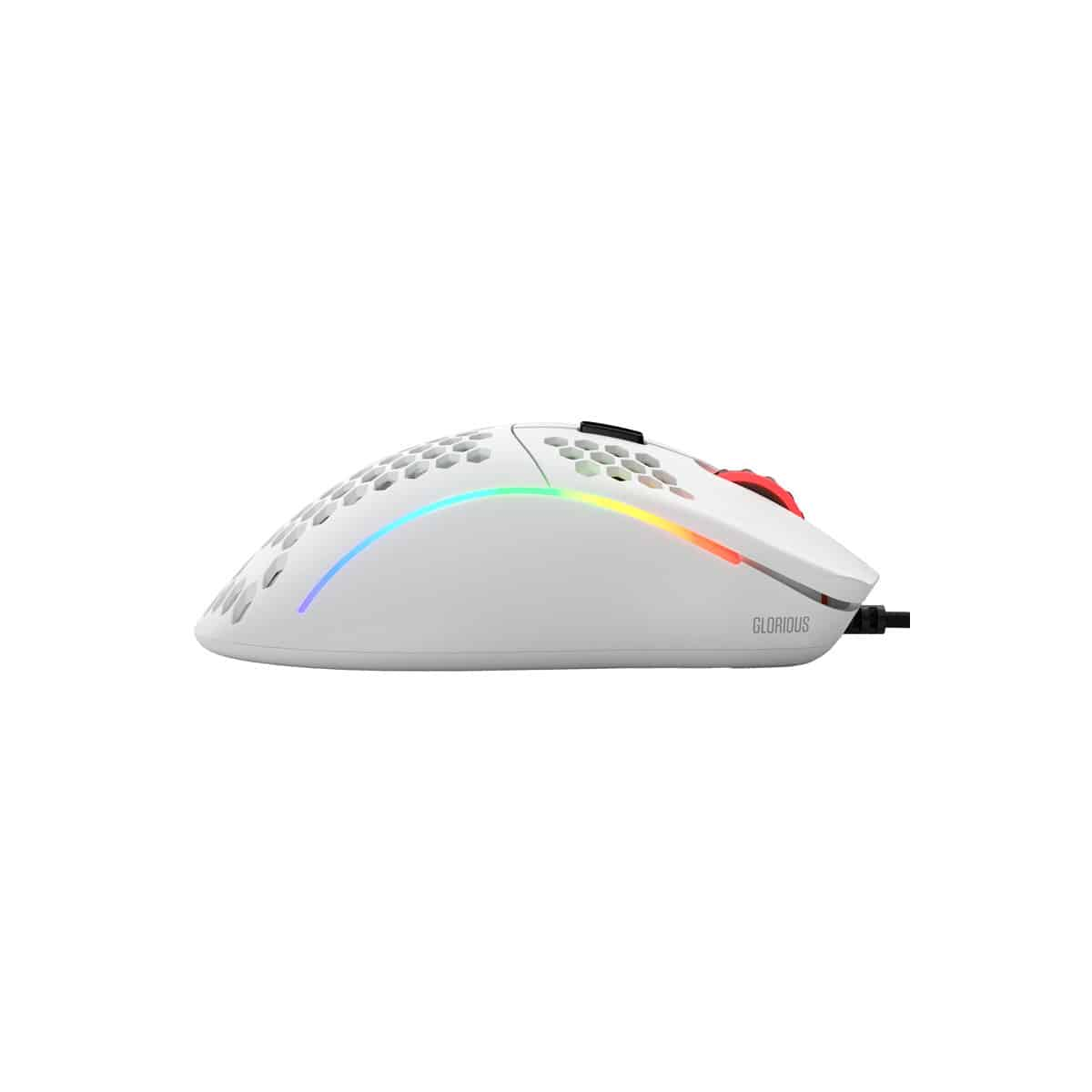 Mouse optic pentru jocuri Glorious Model D, alb mat, 12000 DPI (GD-WHITE)-0