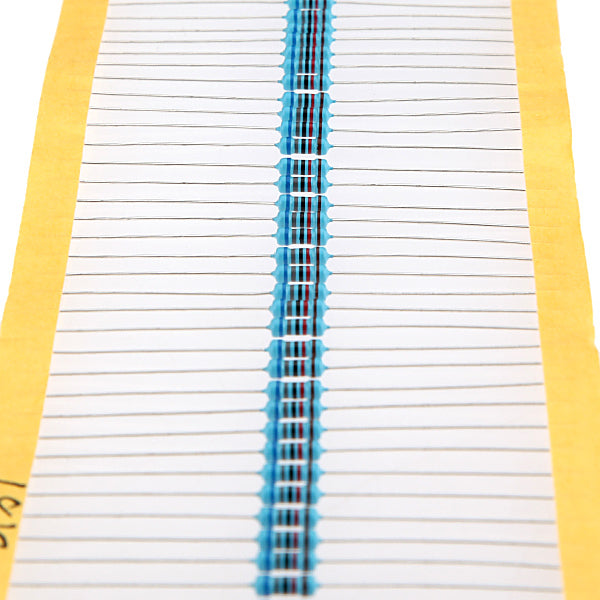 Geekcreit? 600pcs 30 Kinds Value 1% 1/4W Metal Film Resistor Assorted Kit 20pcs Each Value