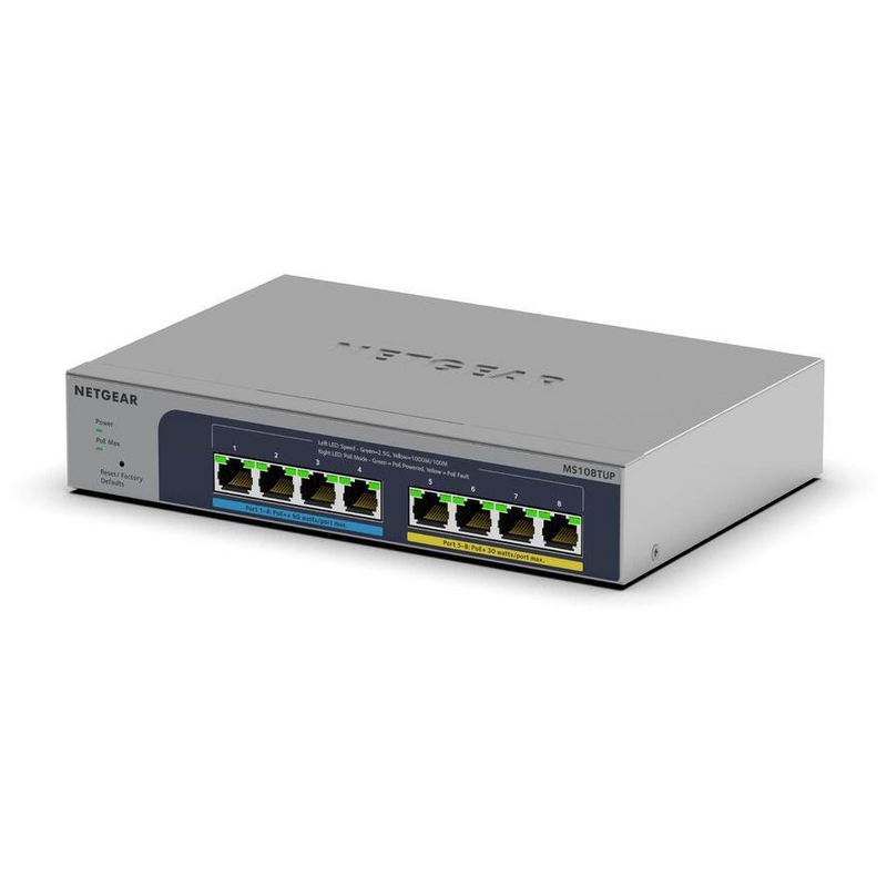 Netgear (MS108TUP) 8PT POE++ Multigig Smart Swch (MS108TUP-100EUS)-0