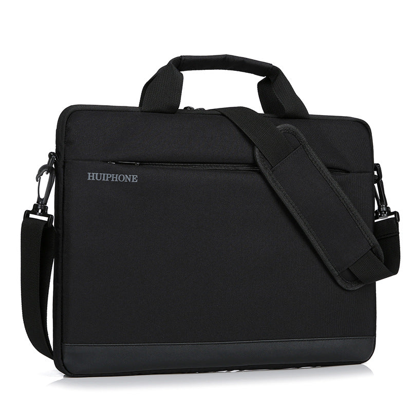 Color: Thick black, Size: 15 inch - Business laptop bag
