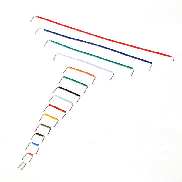 Geekcreit 140pcs U Shape Solderless Breadboard Jumper Cable Dupont Wire For Shield