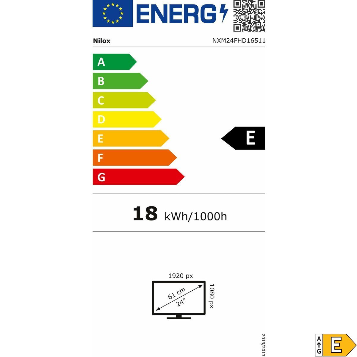 Monitor Nilox MXM24FHD16511