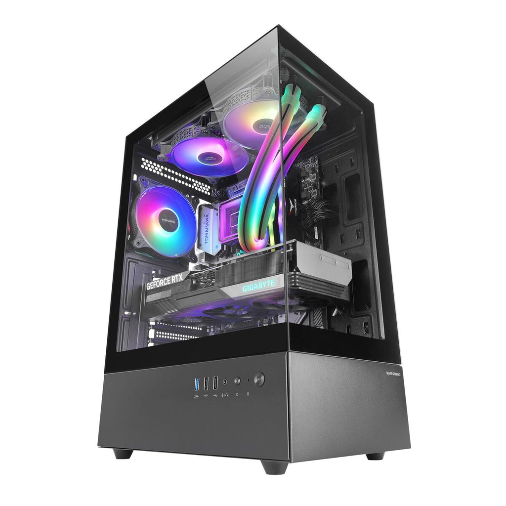 ATX Semi-tower Box Mars Gaming MCXO Black