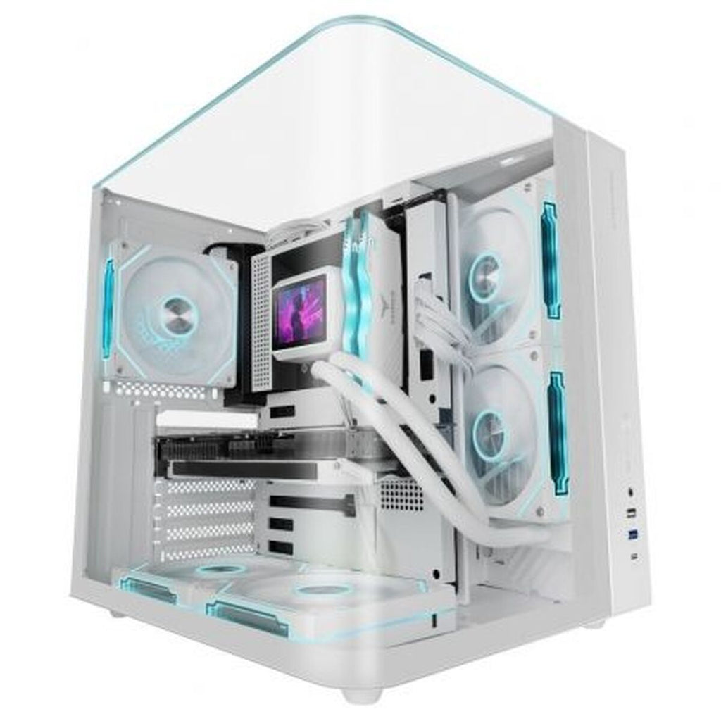 ATX Semi-tower Box Mars Gaming MCINFINIOLITEW White