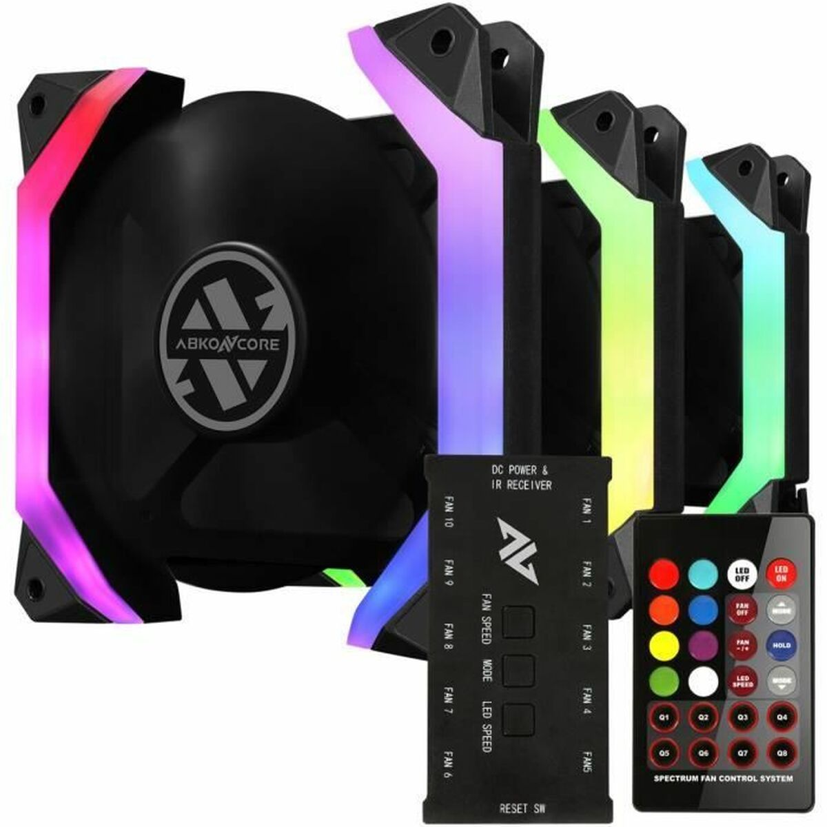 CPU Fan ABKONCORE Spider Spectrum-0