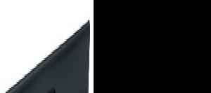 Shielding partition pass-through 600mm wide black