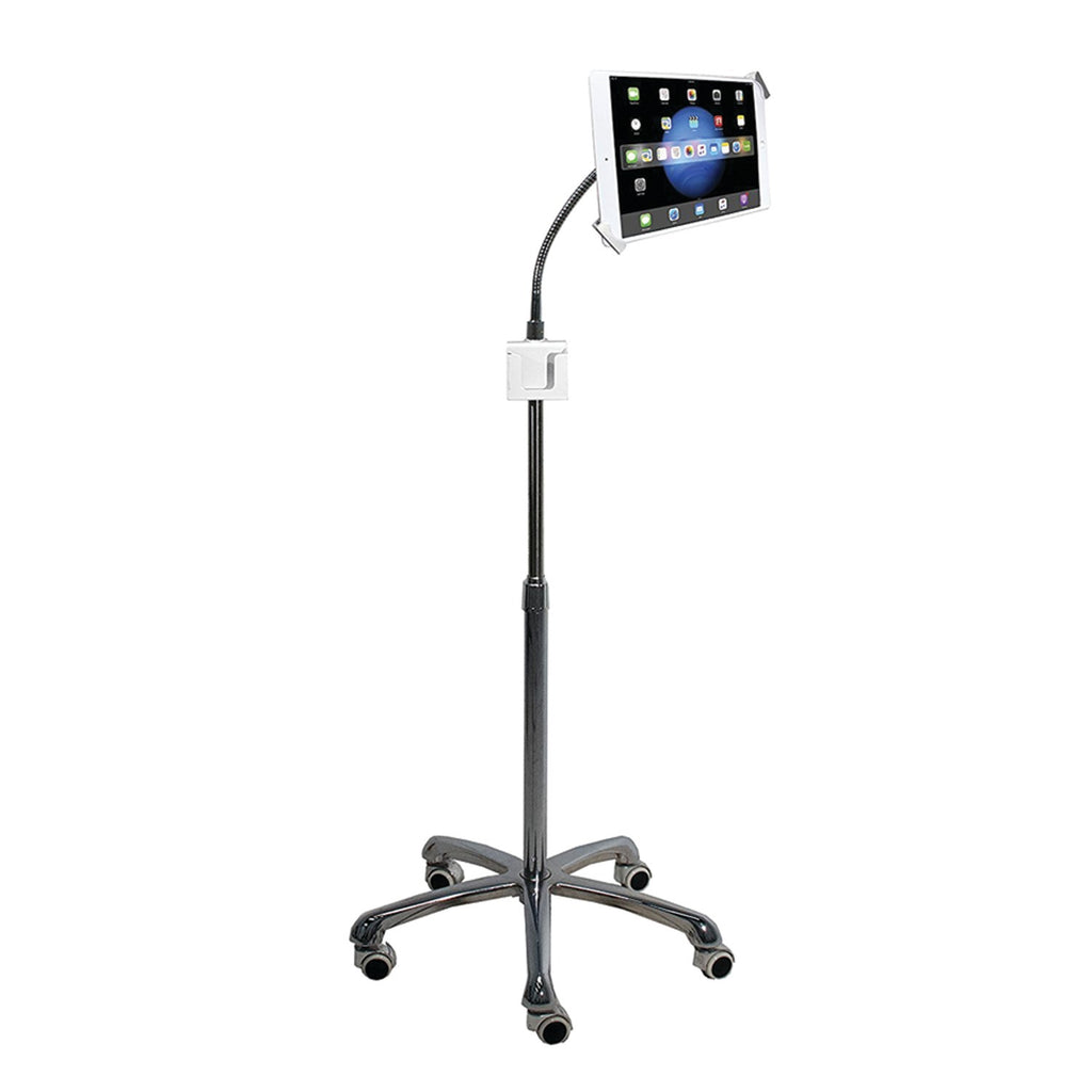 CTA Digital PAD-SHFS Heavy-Duty Security Gooseneck Floor Stand for iPad/Tablet