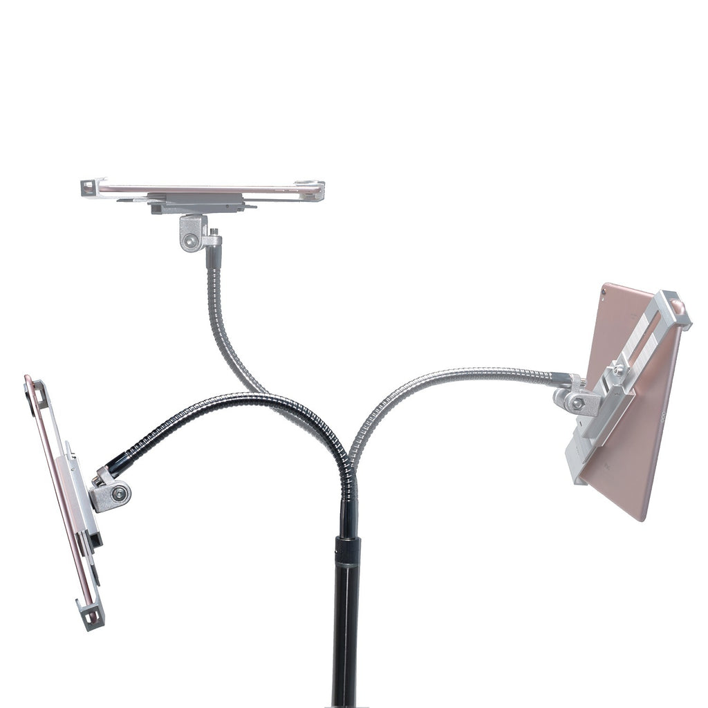 CTA Digital PAD-SHFS Heavy-Duty Security Gooseneck Floor Stand for iPad/Tablet