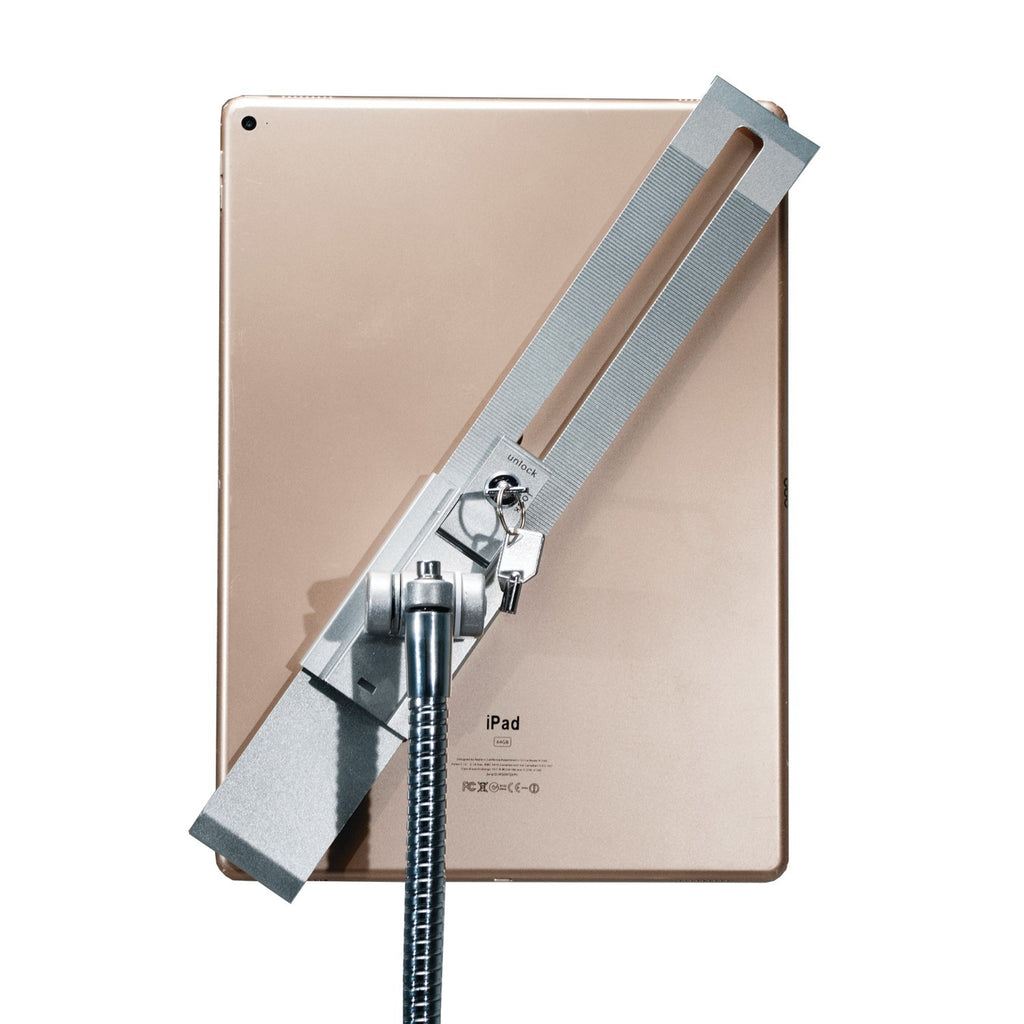 CTA Digital PAD-SHFS Heavy-Duty Security Gooseneck Floor Stand for iPad/Tablet