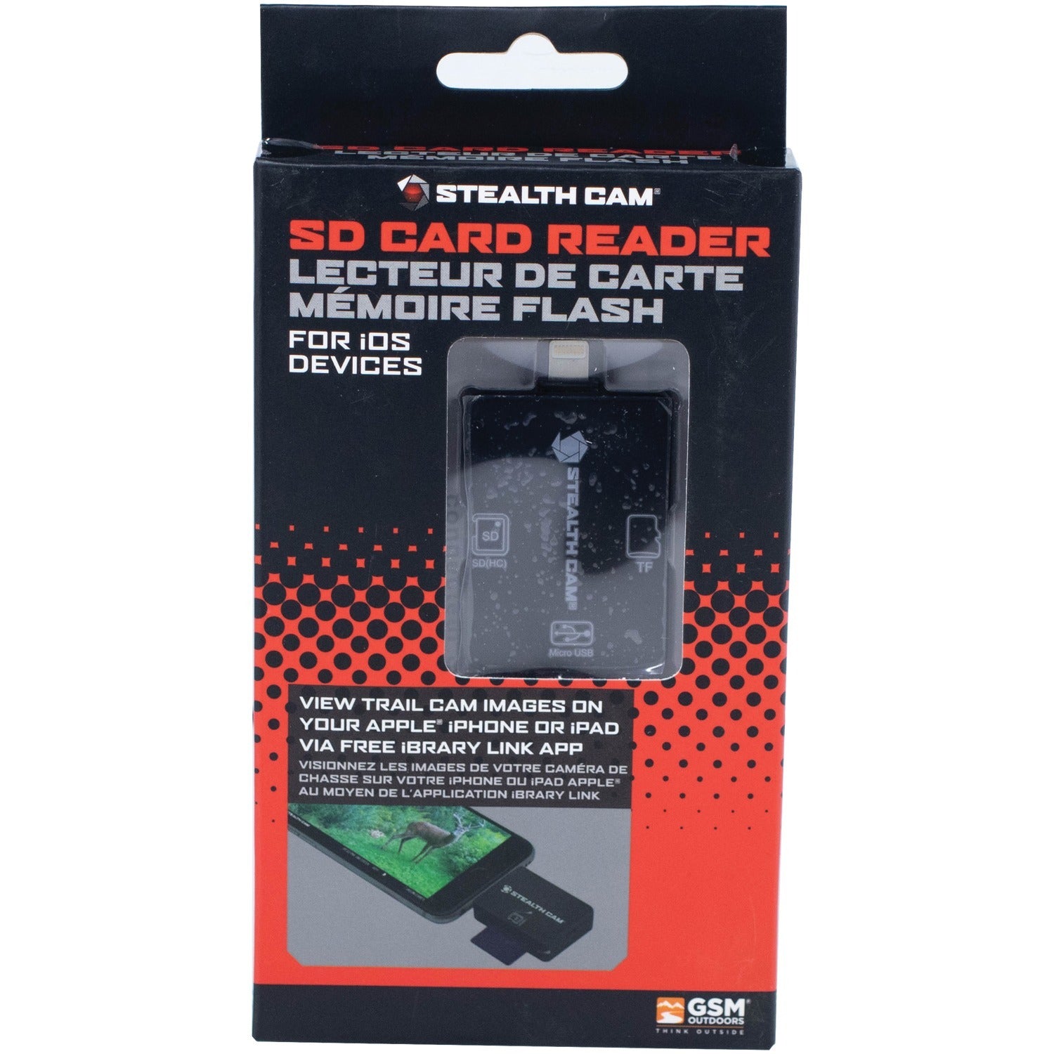 Stealth Cam STC-SDCRIOS iOS Card Reader