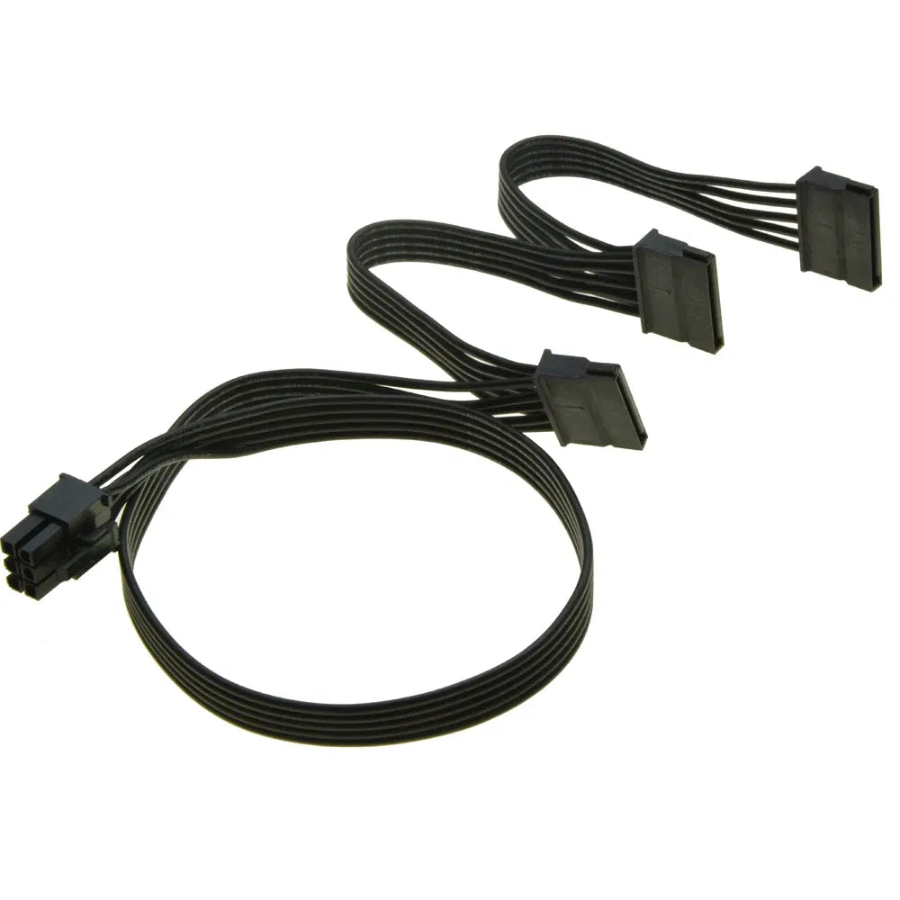 Color: black, Cable length: Other - For Seasonic FOCUS PLUS Gold FX Peripheral 4 Pin SATA IDE PCIe CPU Main Power ATX 24 Pin GPU VGA Card Power Supply Mining Cable