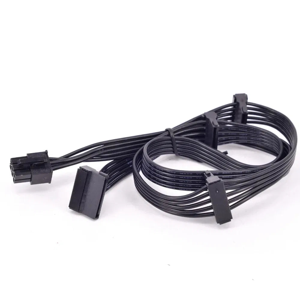 Color: WHITE, Cable length: Other - For Seasonic FOCUS PLUS Gold FX Peripheral 4 Pin SATA IDE PCIe CPU Main Power ATX 24 Pin GPU VGA Card Power Supply Mining Cable
