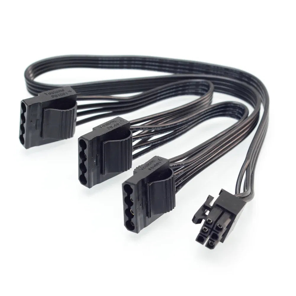 Color: Brown, Cable length: Other - For Seasonic FOCUS PLUS Gold FX Peripheral 4 Pin SATA IDE PCIe CPU Main Power ATX 24 Pin GPU VGA Card Power Supply Mining Cable